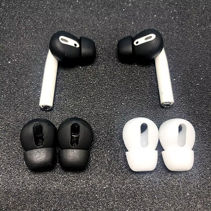 Ear Pads for Airpods 1/2 Wireless Bluetooth Iphone Earphones Silicone Covers Caps Earphone Case Earpads Eartips 2Pcs/Pair