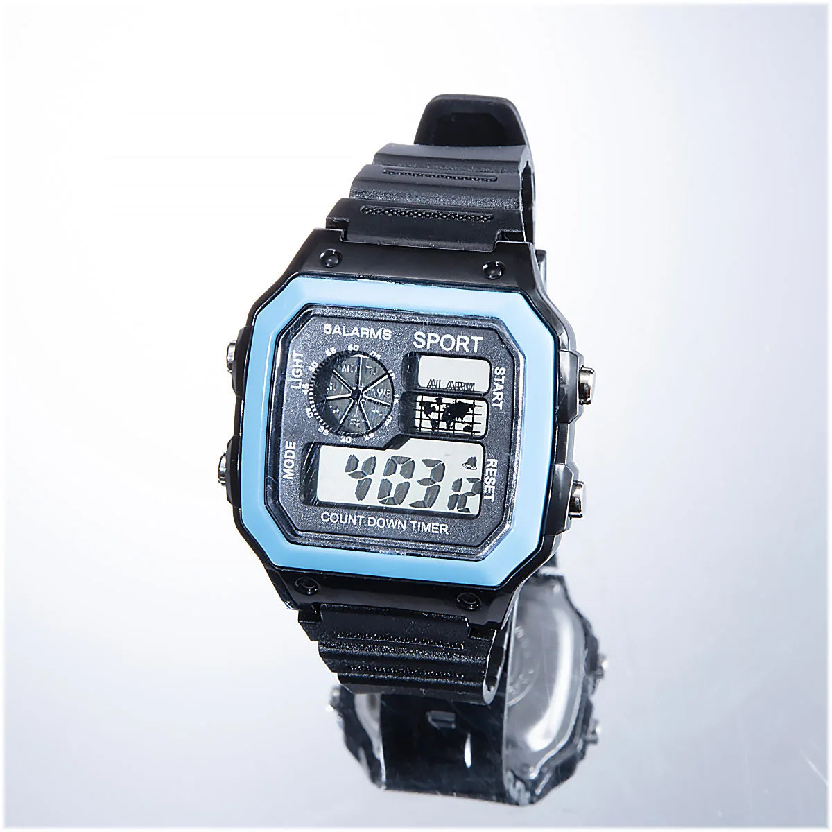 Sports Watches for Men LED Digital Men'S Wrist Watches Countdown Alarm Clock Sweatproof Male Sport Electronic Watches