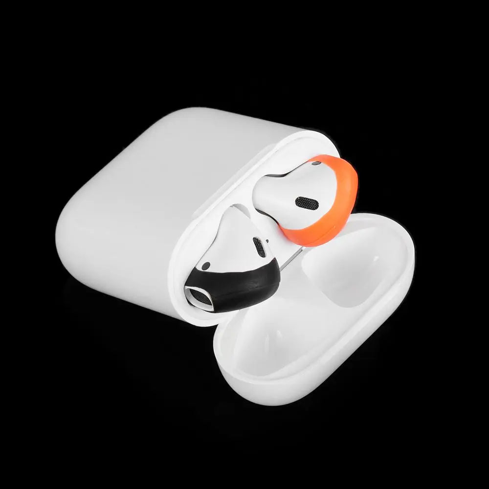 1 Pairs Silicone Antislip Earphone Earbuds Tips Ultra Thin Cover for Airpods Apple Earpods
