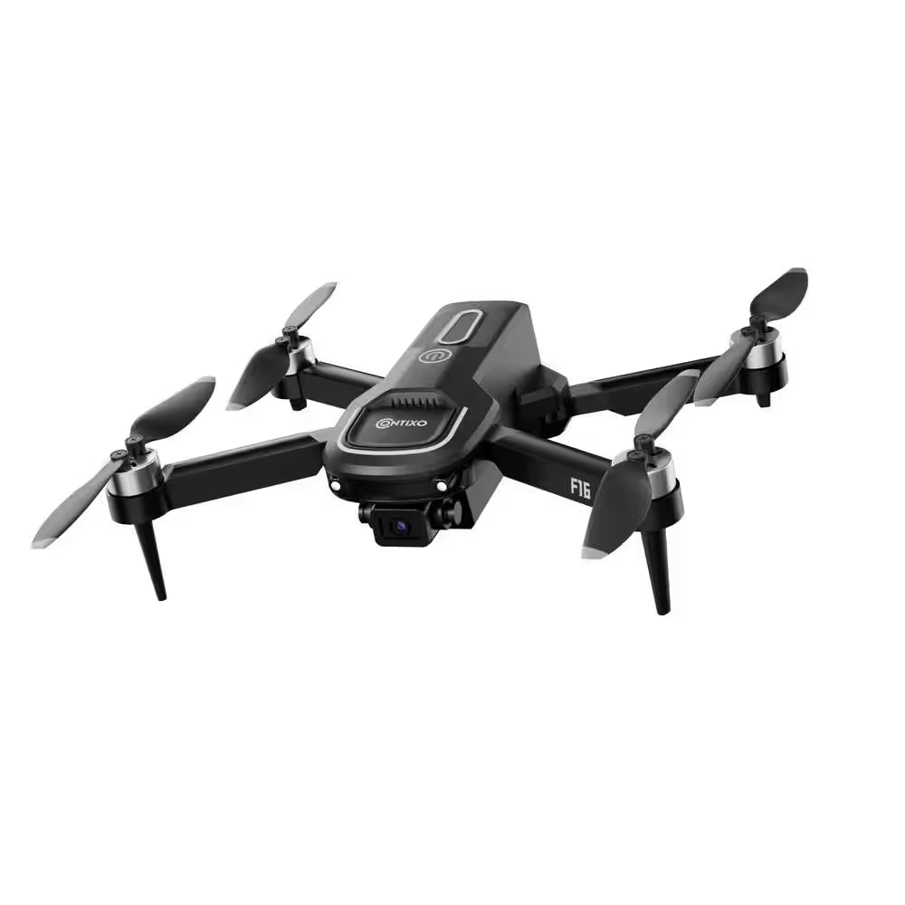 Ziro Stunt Drone 1080P HD Camera, FPV, Foldable, 16-Min Flight, Brushless Motor, Follow Me – Black