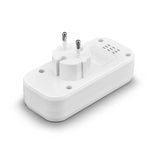 Power Strip USB Socket Adapter EU Plug AC Outlet Double Socket with 2 USB Port Fast Charging Home Office Surge Protector Adapter