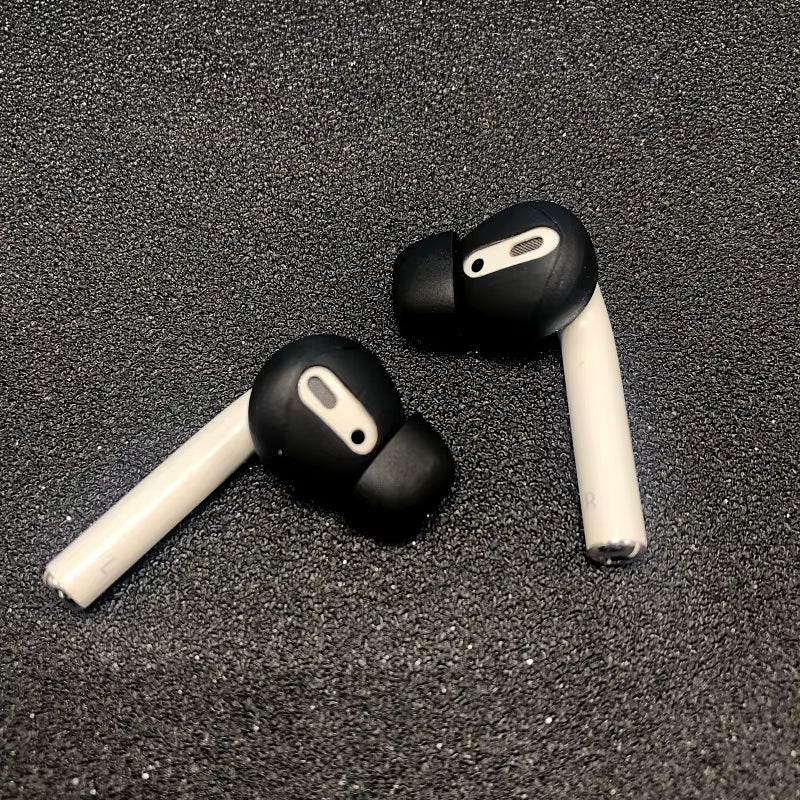 Ear Pads for Airpods 1/2 Wireless Bluetooth Iphone Earphones Silicone Covers Caps Earphone Case Earpads Eartips 2Pcs/Pair