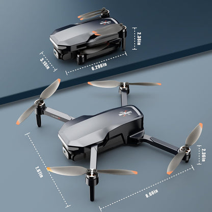 GPS Drone with 4K Camera, 1640Ft Range FPV Video Transmission RC Quadcopter