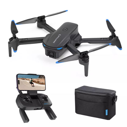 Snaptain E20 FPV RC Drone with 2.7K Camera - Gray: Remote Control, Built-In Wi-Fi, Skill Level Intermediate, 18 Min Flight