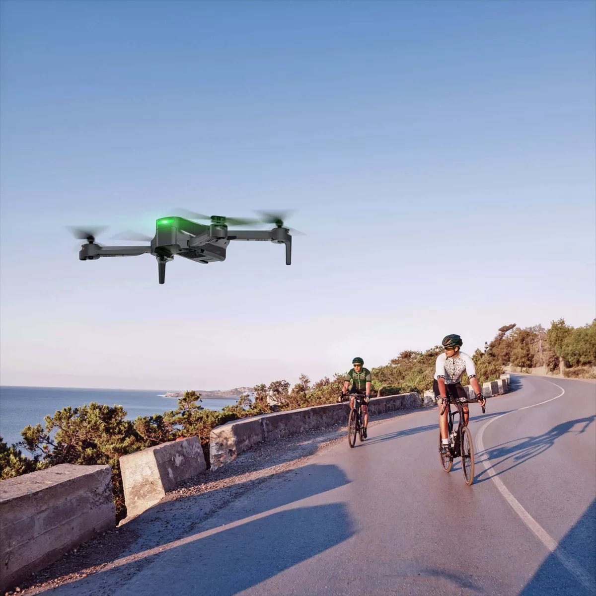 Snaptain E20 FPV RC Drone with 2.7K Camera - Gray: Remote Control, Built-In Wi-Fi, Skill Level Intermediate, 18 Min Flight