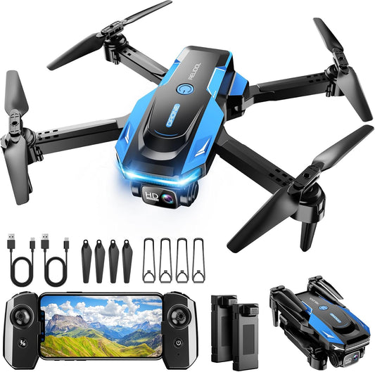 Drone with 1080P Camera - Foldable Remote Control RC Quadcopter FPV Drone