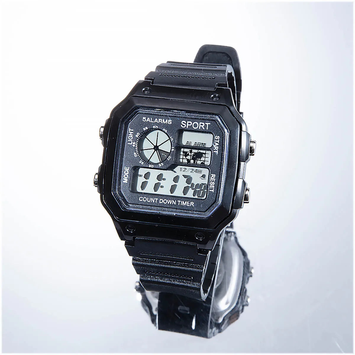 Sports Watches for Men LED Digital Men'S Wrist Watches Countdown Alarm Clock Sweatproof Male Sport Electronic Watches