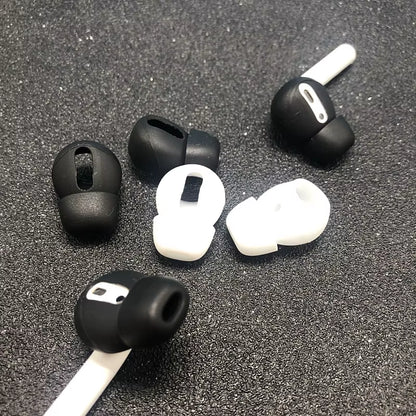 Ear Pads for Airpods 1/2 Wireless Bluetooth Iphone Earphones Silicone Covers Caps Earphone Case Earpads Eartips 2Pcs/Pair