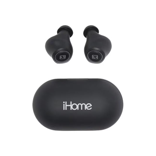 True Wireless Sound Isolation Earburds, Black