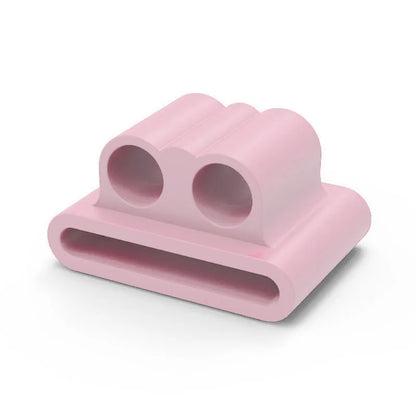 Silicone Holder Clip for Airpods Apple Wireless Earphone Socket Stand Case Compatible with Apple Watch Sport Hook Clip Anti-Lost