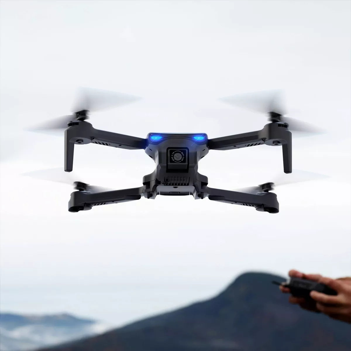 Snaptain E20 FPV RC Drone with 2.7K Camera - Gray: Remote Control, Built-In Wi-Fi, Skill Level Intermediate, 18 Min Flight