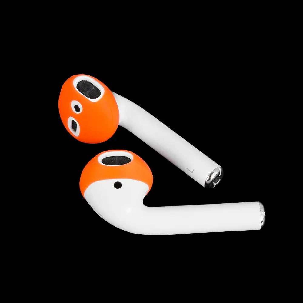1 Pairs Silicone Antislip Earphone Earbuds Tips Ultra Thin Cover for Airpods Apple Earpods