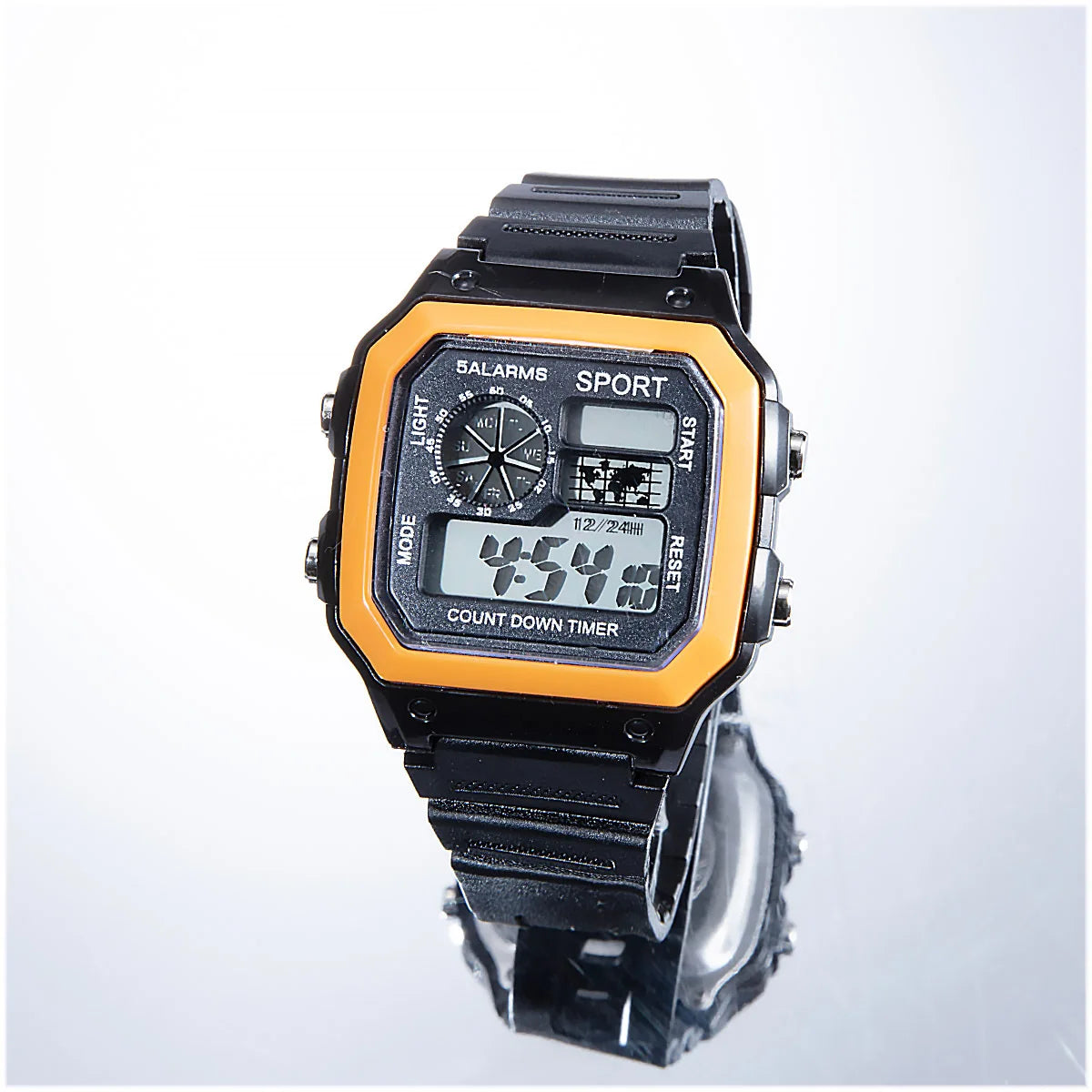 Sports Watches for Men LED Digital Men'S Wrist Watches Countdown Alarm Clock Sweatproof Male Sport Electronic Watches
