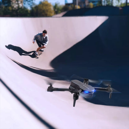 Snaptain E20 FPV RC Drone with 2.7K Camera - Gray: Remote Control, Built-In Wi-Fi, Skill Level Intermediate, 18 Min Flight