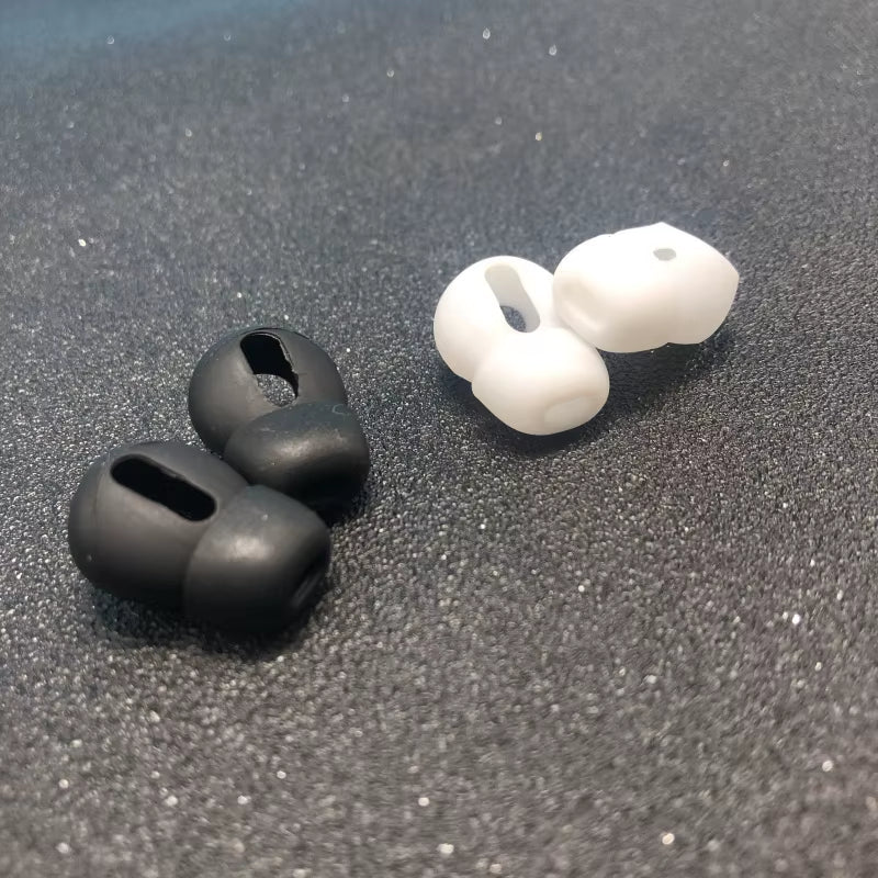 Ear Pads for Airpods 1/2 Wireless Bluetooth Iphone Earphones Silicone Covers Caps Earphone Case Earpads Eartips 2Pcs/Pair